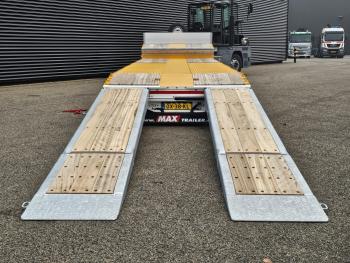 MAX trailer 100-N-2-8.60-U / 2 AXLE SEMI / HYDR RAMPEN / NEW!